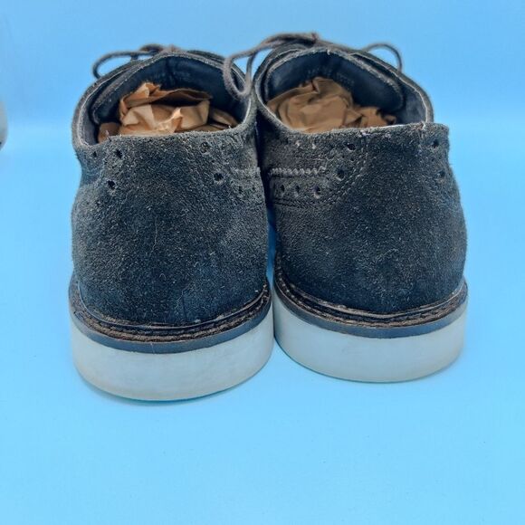 joseph Abboud Brogue Wingtip Suede Oxford Men 11.5 - Picture 10 of 16